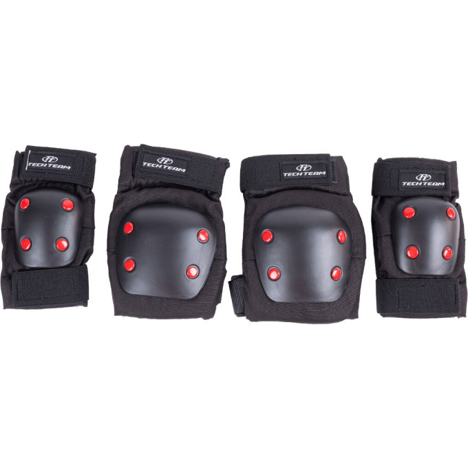 Набор защиты TECH TEAM SAFETY LINE 1000 (L) 1/25 колени, локти NN003968